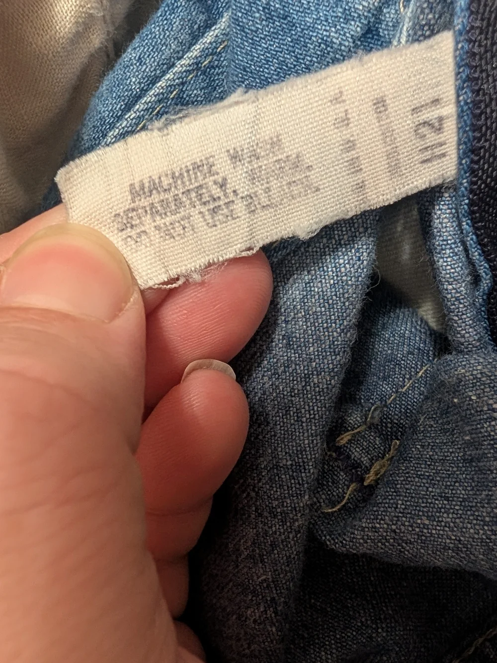 Vintage OshKosh B'gosh Dark Blue Denim Shortalls Made In The USA
